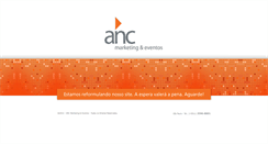 Desktop Screenshot of anceventos.com